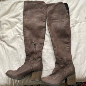 Hinge over the knee boots size 8.5